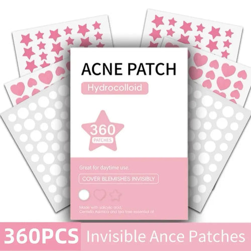 Invisible Hydrocolloid Blemish Patches