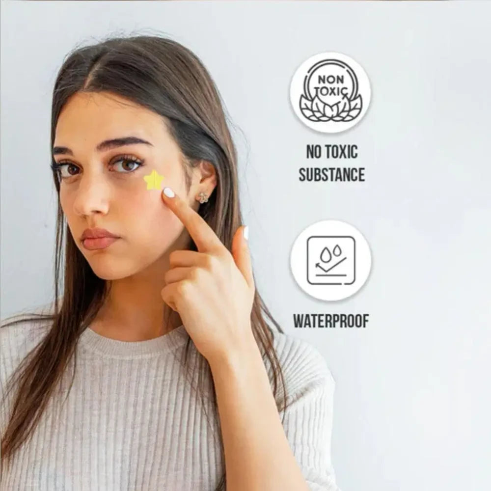 Invisible Hydrocolloid Blemish Patches