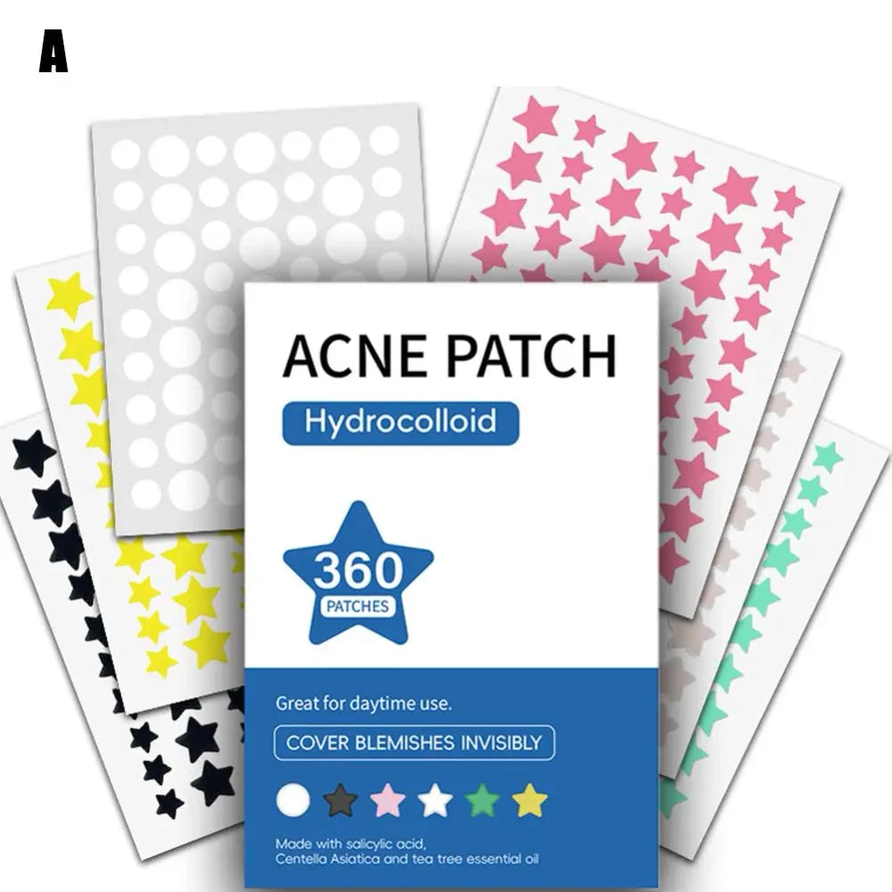 Invisible Hydrocolloid Blemish Patches