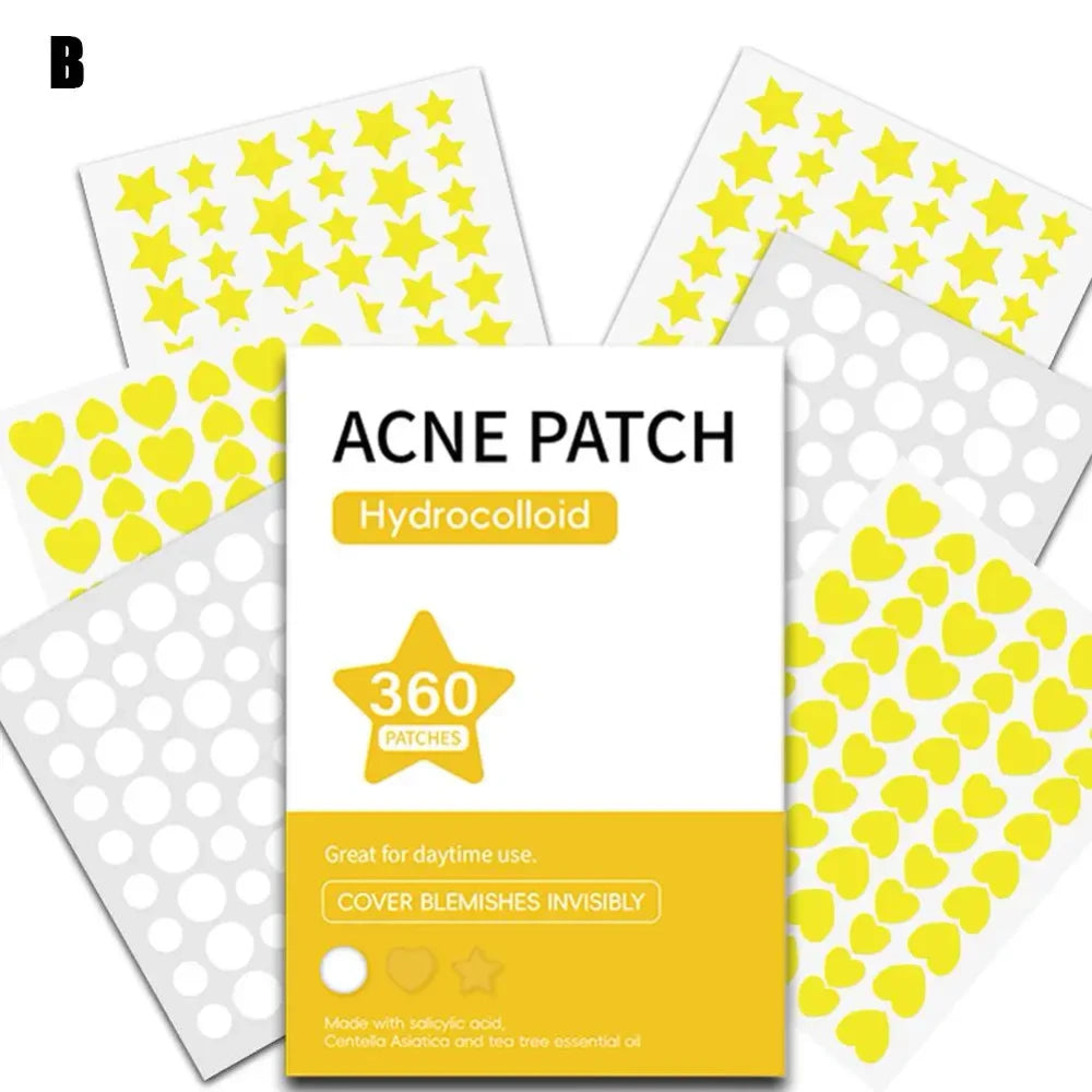 Invisible Hydrocolloid Blemish Patches