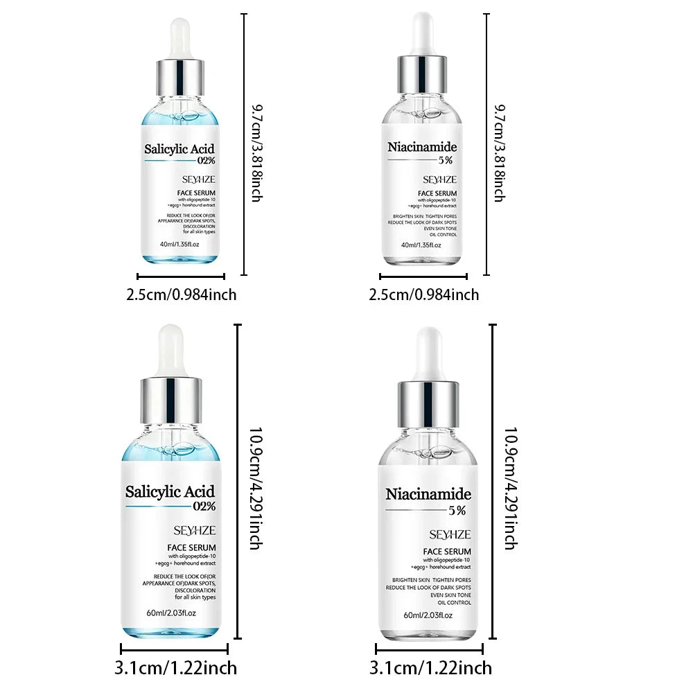 Seyhze Niacinamide Salicylic Acid Essence Set